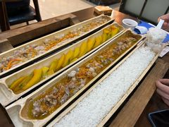 -胡须哥网红竹筒菜