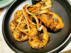 黑椒紫苏炒海虾-美奈小馆·东南亚菜(福田星河COCO Park店)