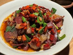 大蒜辣椒腊牛肉-吃饭皇帝大(解放西路店)