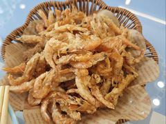 干炸小河虾-丽泽山庄·生态怀柔菜·虹鳟鱼(红螺寺店)