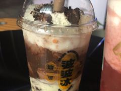 超厚蛋糕阿华田波波-喜茶(珠海华发商都店)
