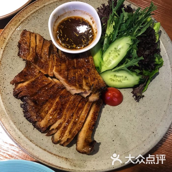 蓝象泰国餐厅炭烧猪颈肉图片 - 第1张