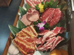 -明洞阿姨·韩式酱蟹烤肉·创意料理(三元桥店)