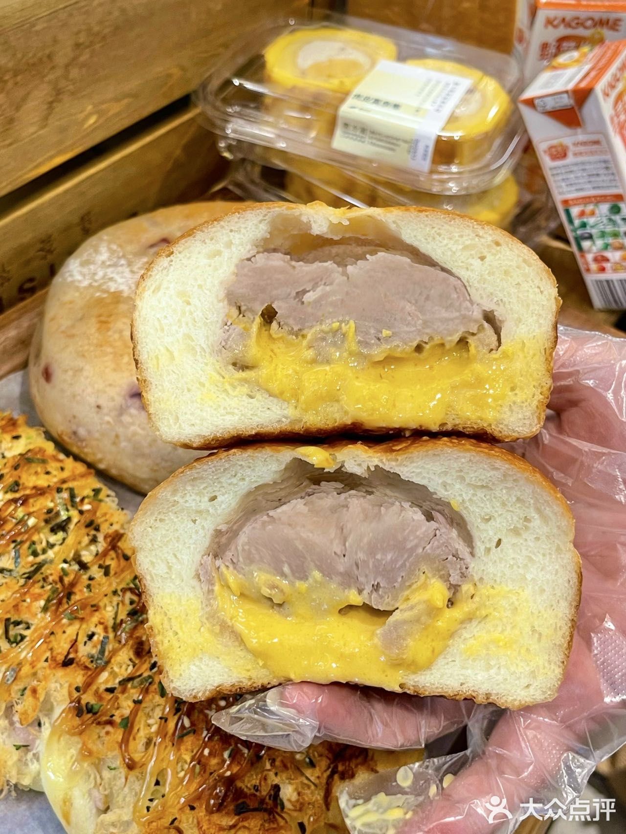 芋泥控快来！🍞会流心的芋泥爆浆求求你们快冲！