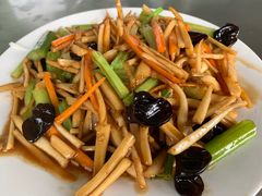 炒桔梗-青龙潭鱼庄