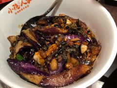 梅菜炒茄子-小隐人家(乐松店)