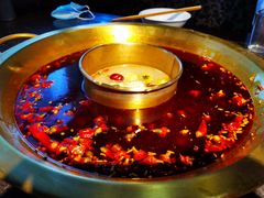 牛油菊花鸳鸯锅-巴蜀大宅门火锅(北大街店)