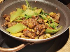 坛子菜炒牛蛙-吃饭皇帝大(解放西路店)