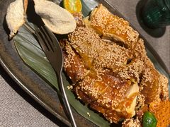 招牌陈皮芝麻脆皮鸡-一川二水•粤川醉(CP静安店)