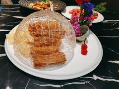 鸟巢金铂油条虾-钱塘梨园·演绎新派杭帮味