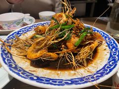 老头儿油爆沼虾-老头儿油爆虾(胜利河美食街店)