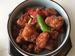 草莓咕噜肉-五号茶居·新派粤菜·岭南五号酒店(沿江中路店)
