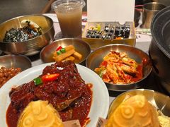 -草家酱蟹炭火烤肉店(珲春南路一店)