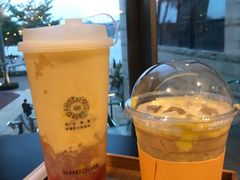 -36抹茶·千层与鲜果茶(欢乐海岸店)