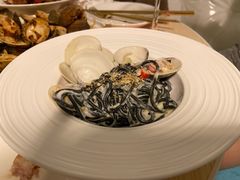 文蛤奶油烩墨鱼面-天空花园餐吧·生日·团建(南山店)