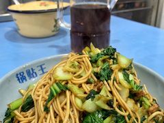 青菜肉丝炒面-天天锅贴王(迎凤街店)
