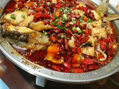 -东来菜馆•手抓海鲜家常菜•海鲜锅贴(鸽子窝店)