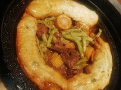 脊骨芸豆锅-满兴咱妈烀饼铁锅炖(兰州北街店)