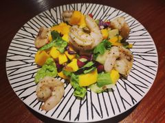 烤虾芒果沙拉-澳骄 Aussie Kitchen·手工披萨·西餐(国大店)