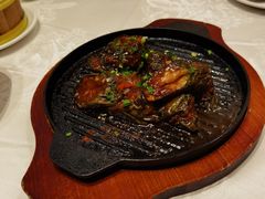 铁板酿茄子-麒茗餐厅·粤菜·宴会厅·海鲜(锦绣路店)