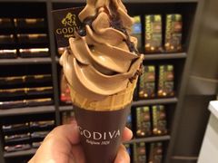 黑巧克力冰激凌-GODIVA(港汇恒隆广场)