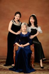 -时光纪亲子全家福照相馆(静安店母女写真父母纪念照)