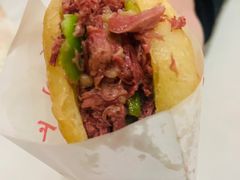 保定驴肉火烧-保府味道金饼驴肉(橄榄郡店)