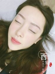 -西施无菌半永久纹绣眉眼影唇轻增发纹发际线