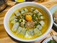 清蒸咸蛋目鱼臭豆腐猪脑-绍兴名菜馆(可乐路店)