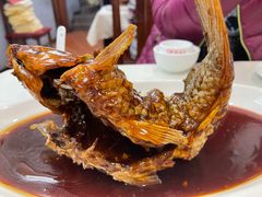 罾蹦鲤鱼-奥华餐厅·老张记(台基厂店)