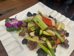 牛花边炒时蔬-阿多私房菜(顺德店)