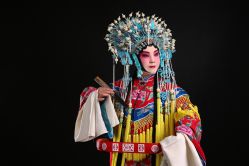 -胭脂猫京剧摄影