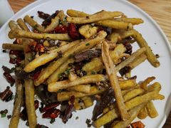 麻椒牛肉煸莲藕条-湘拾(壹方北馆店)