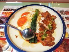 葱油汁鸡排双蛋饭-肥佬哥香港车仔面(人民广场店)