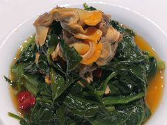 毛蛤肉拌菠菜-上下九广州菜馆(锦业路店)
