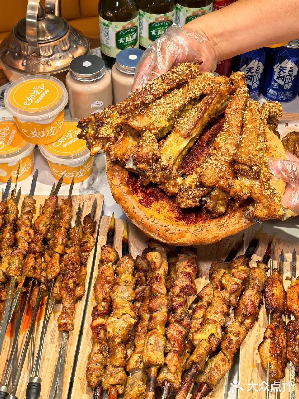 最近大火的奶皮子酸奶随便喝