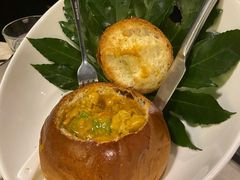 咖喱面包鸡-烛影拾光观景餐厅·创意菜·摄影·小提琴(大唐不夜城店)