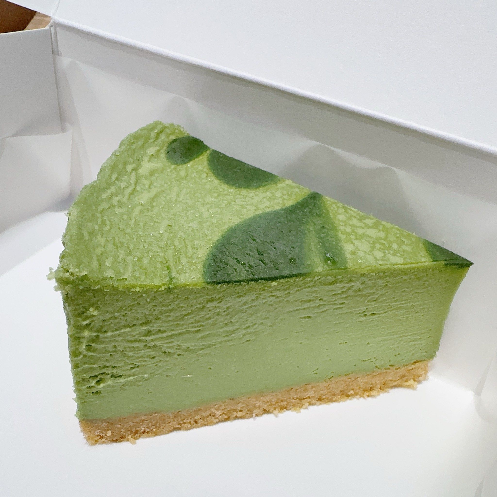 绿茶蛋糕 不是抹茶哦