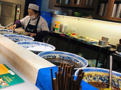 自助取餐区-清真盛志望麻酱酿皮·非遗老字号