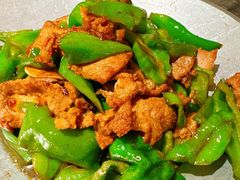 辣椒炒肉-前海沿·海鲜水饺青岛菜(乐客城店)