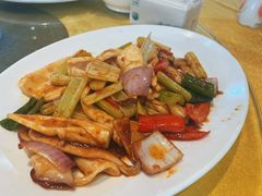 鱿鱼花菜-大笑饭堂(甲子桥店)