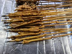 烤鸭肠-勃利地摊·勃立小串烧烤