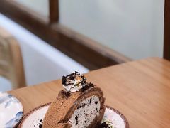 奥利奥咸奶油蛋糕卷-猫小主咖啡·猫咖cat cafe(福田店)