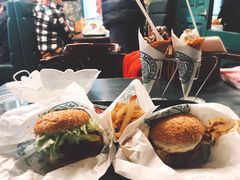 牛肉鸡蛋汉堡-幸运小丑汉堡(Bay Area本店)