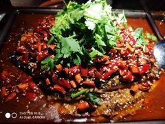 -探鱼·鲜青椒爽麻烤鱼(番禺万达店)