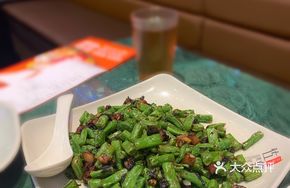 Lan菜 Char Siu Stir-fried with Green Beans