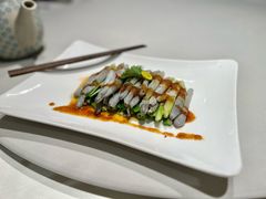 秋葵拌沙虫-黑明餐厅(白鹭洲店)