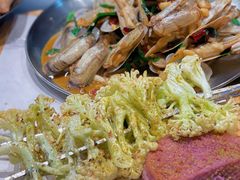 烤花菜-老虎滩大连海鲜烧烤(建邺云锦路总店)