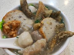 净五彩鱼蛋汤-明兴正宗潮州五彩鱼蛋粉面(中山六路店)