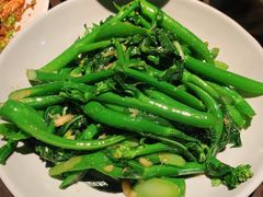 姜汁炒芥兰-大头虾越式风味餐厅(光明广场店)